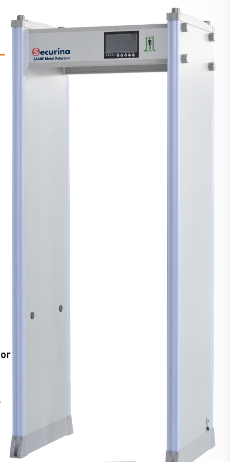 Pórtico Detector de Metales 45 Zonas — Pack Universidad Pro | Arco Walkthrough SM-SA600